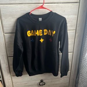Handmade Pittsburgh Steelers Gameday Crewneck